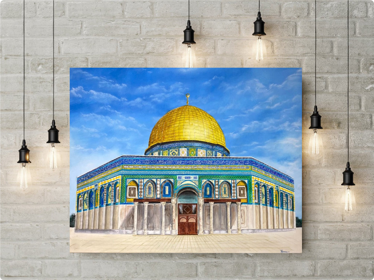 Dome of the Rock - Masjid Al Aqsa - Palestine - Print on Canvas