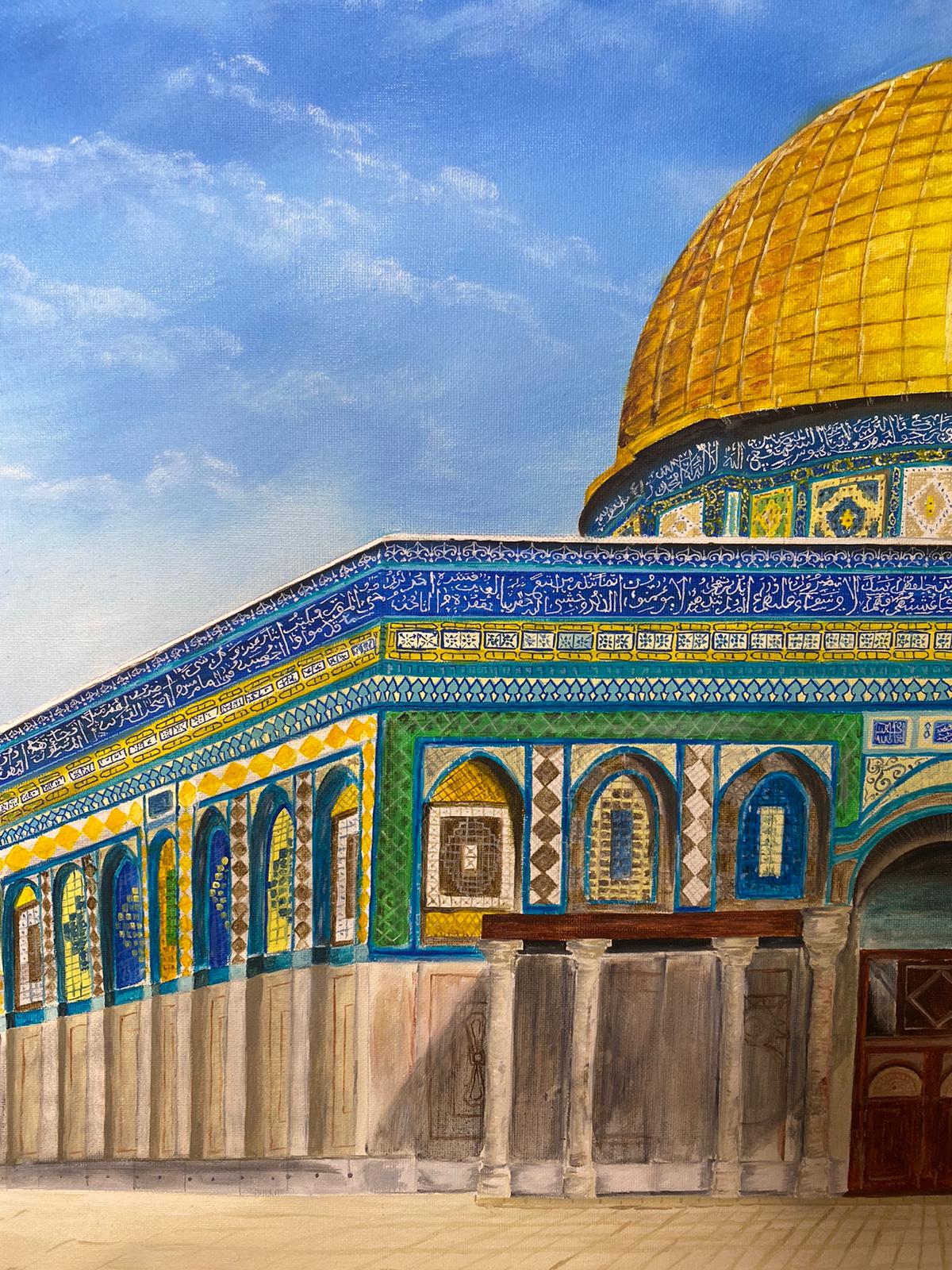 Dome of the Rock - Masjid Al Aqsa - Palestine - Print on Canvas