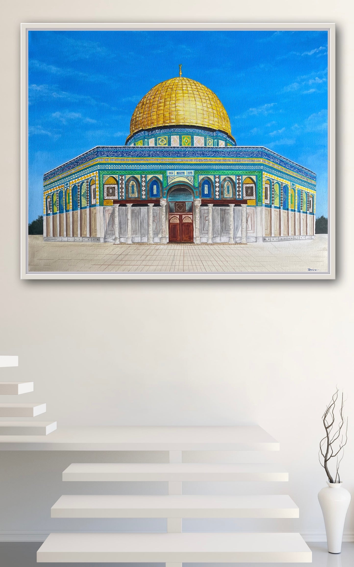 Dome of the Rock - Masjid Al Aqsa - Palestine - Print on Canvas