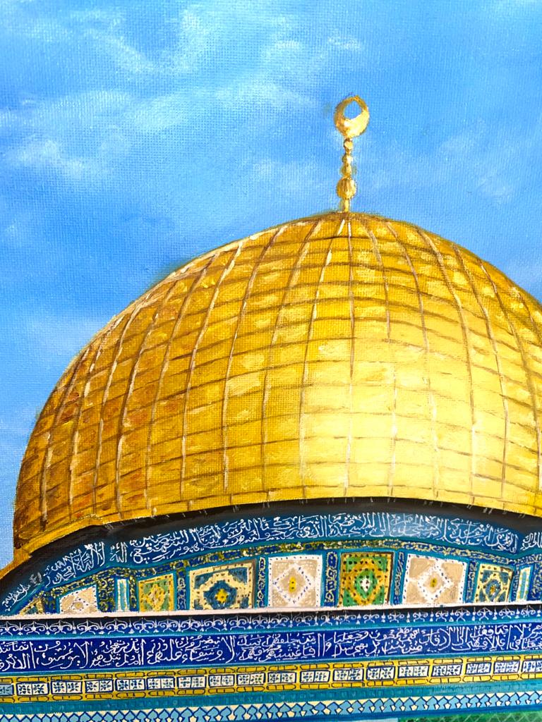 Dome of the Rock - Masjid Al Aqsa - Palestine - Print on Canvas