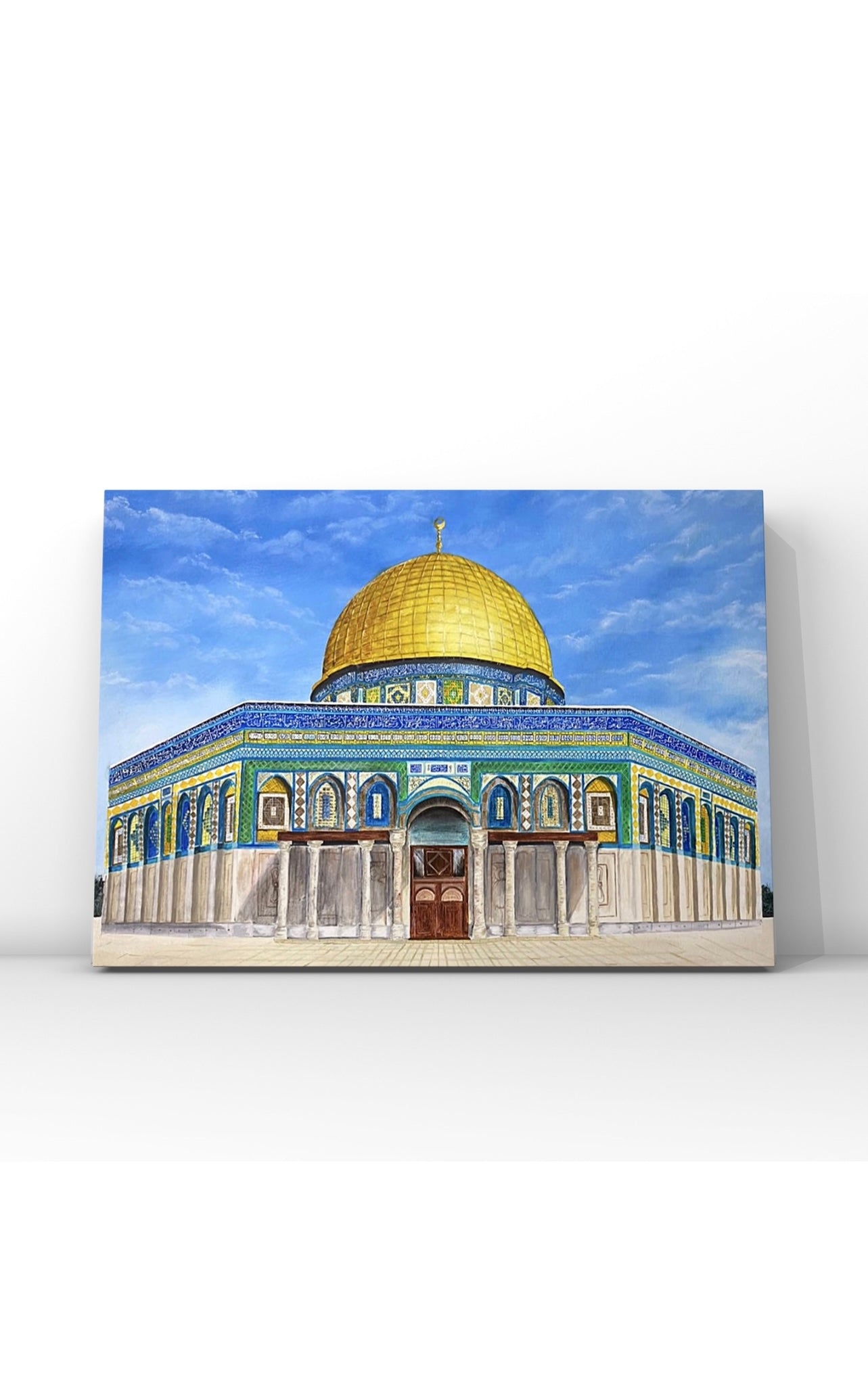 Dome of the Rock - Masjid Al Aqsa - Palestine - Print on Canvas