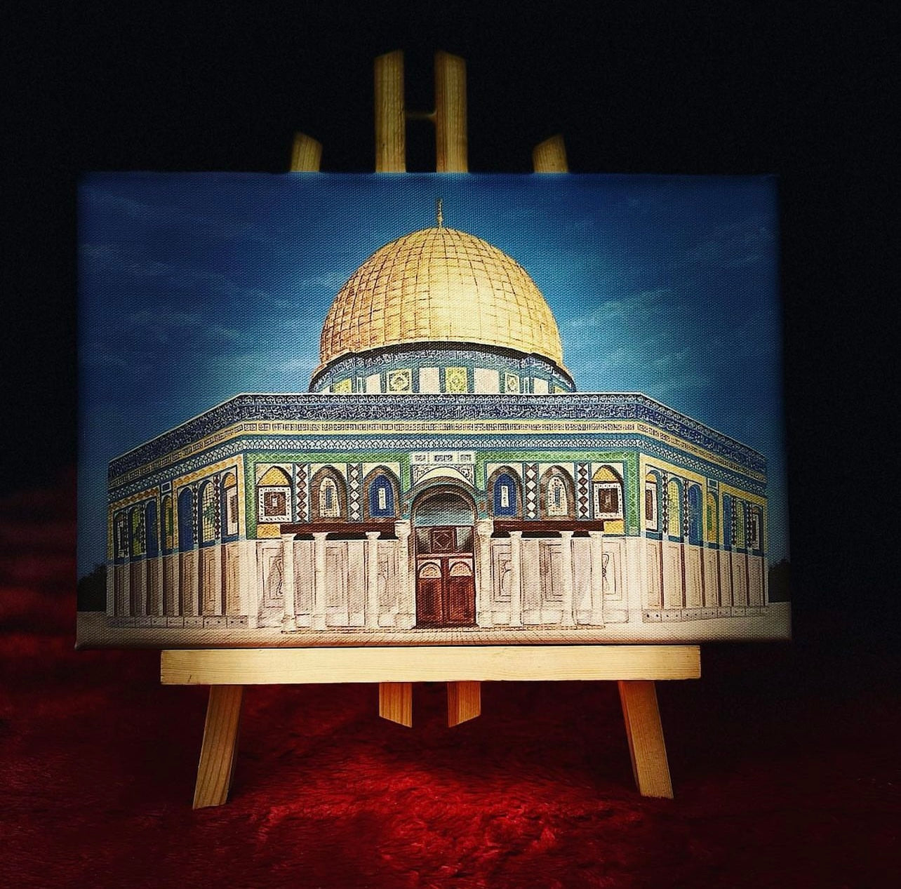 Dome of the Rock - Masjid Al Aqsa - Palestine - Print on Canvas