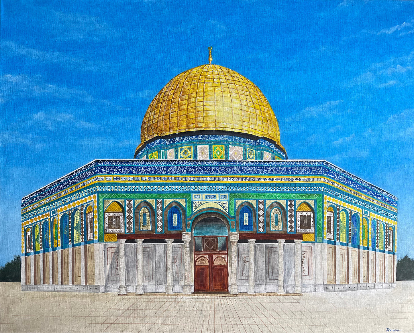 Dome of the Rock - Masjid Al Aqsa - Palestine - Print on Canvas