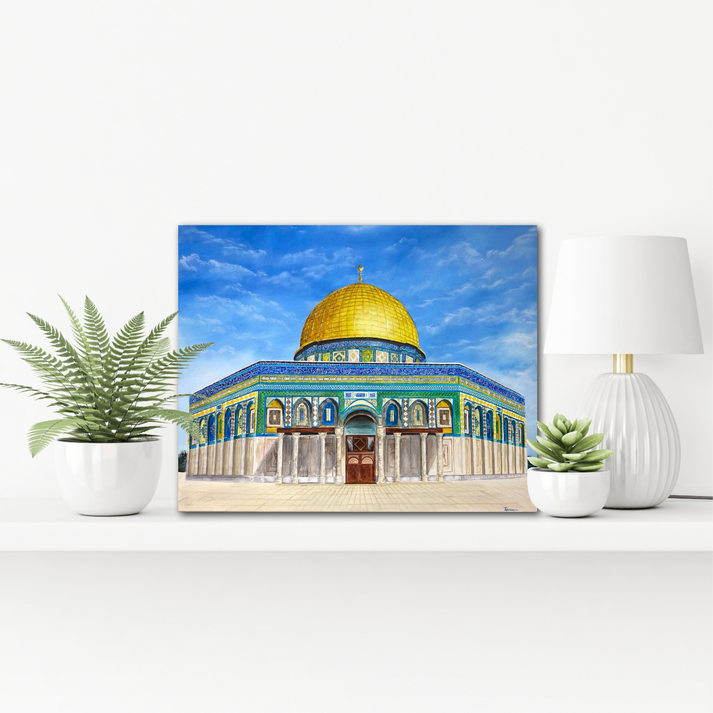 Dome of the Rock - Masjid Al Aqsa - Palestine - Print on Canvas