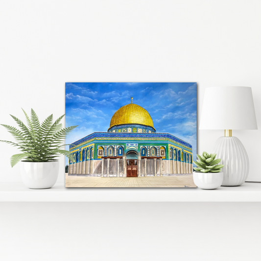 Dome of the Rock - Masjid Al Aqsa - Palestine - Print on Canvas